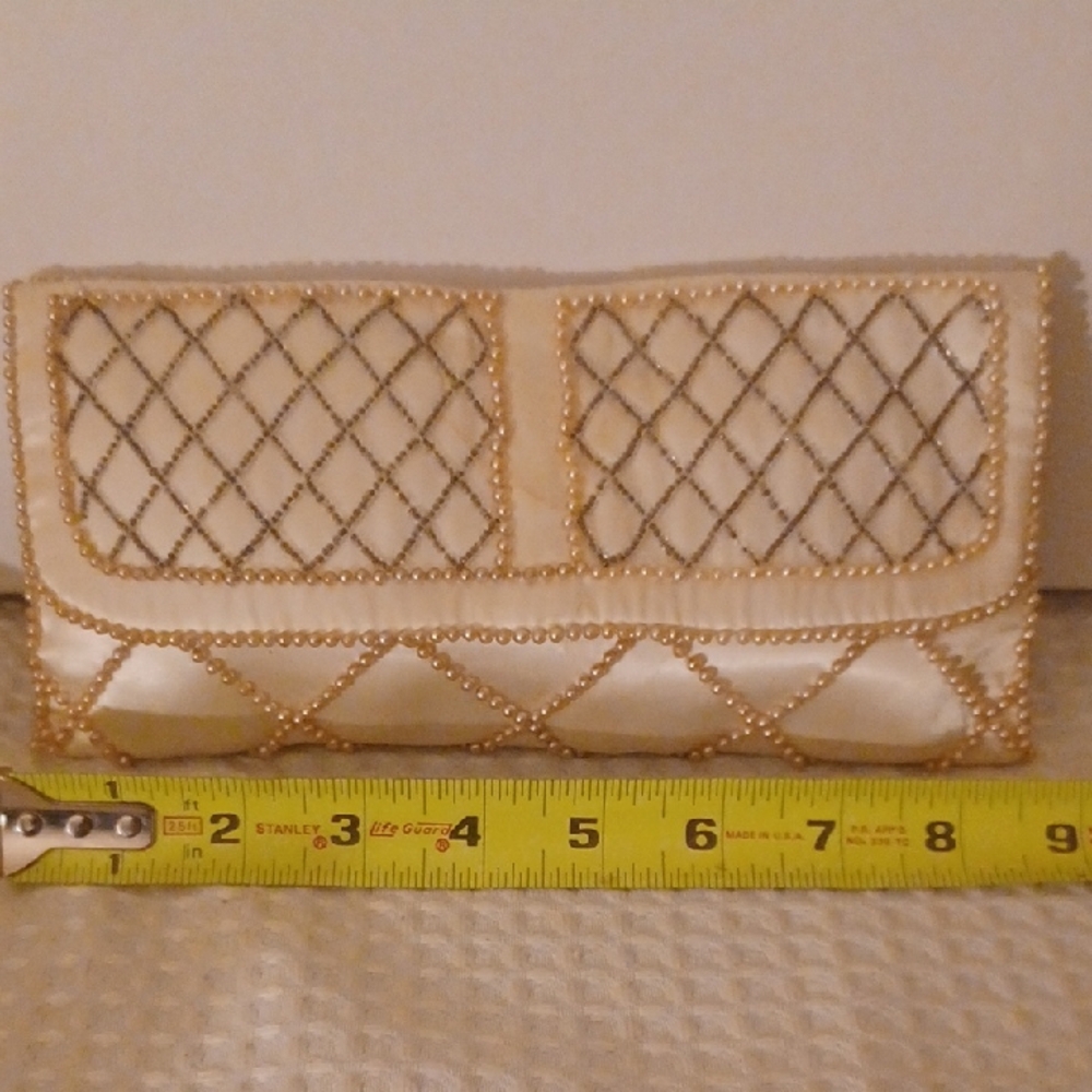 Vintage Beaded Clutch Purse